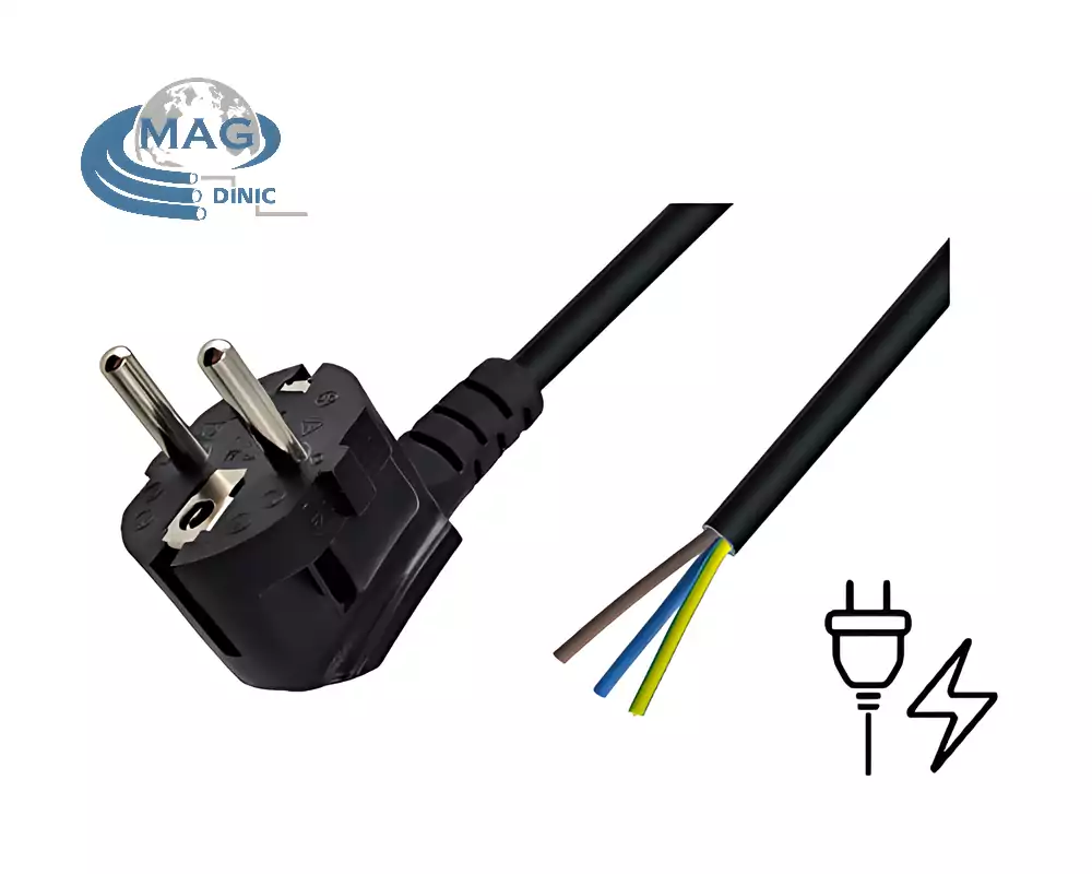 Câble d'alimentation avec extrémité ouverte